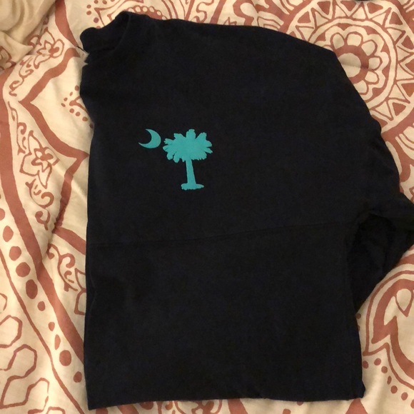 ❌SOLD❌Spirit Navy Blue Top - Picture 1 of 3